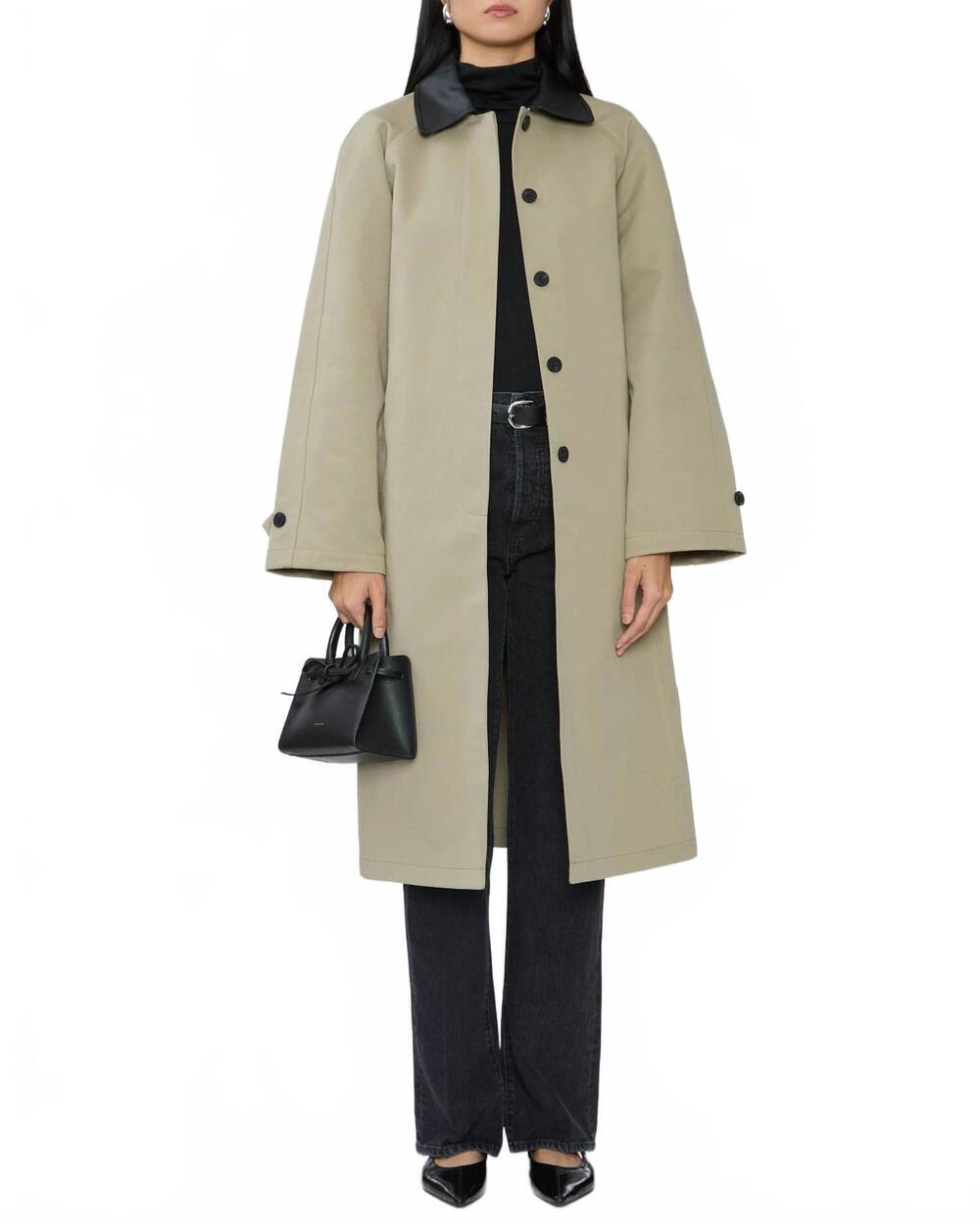 NEW STAUD jonah long jacket in riverstone